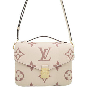 Louis Vuitton Bicolor Monogram Empreinte Pochette Metis Bag